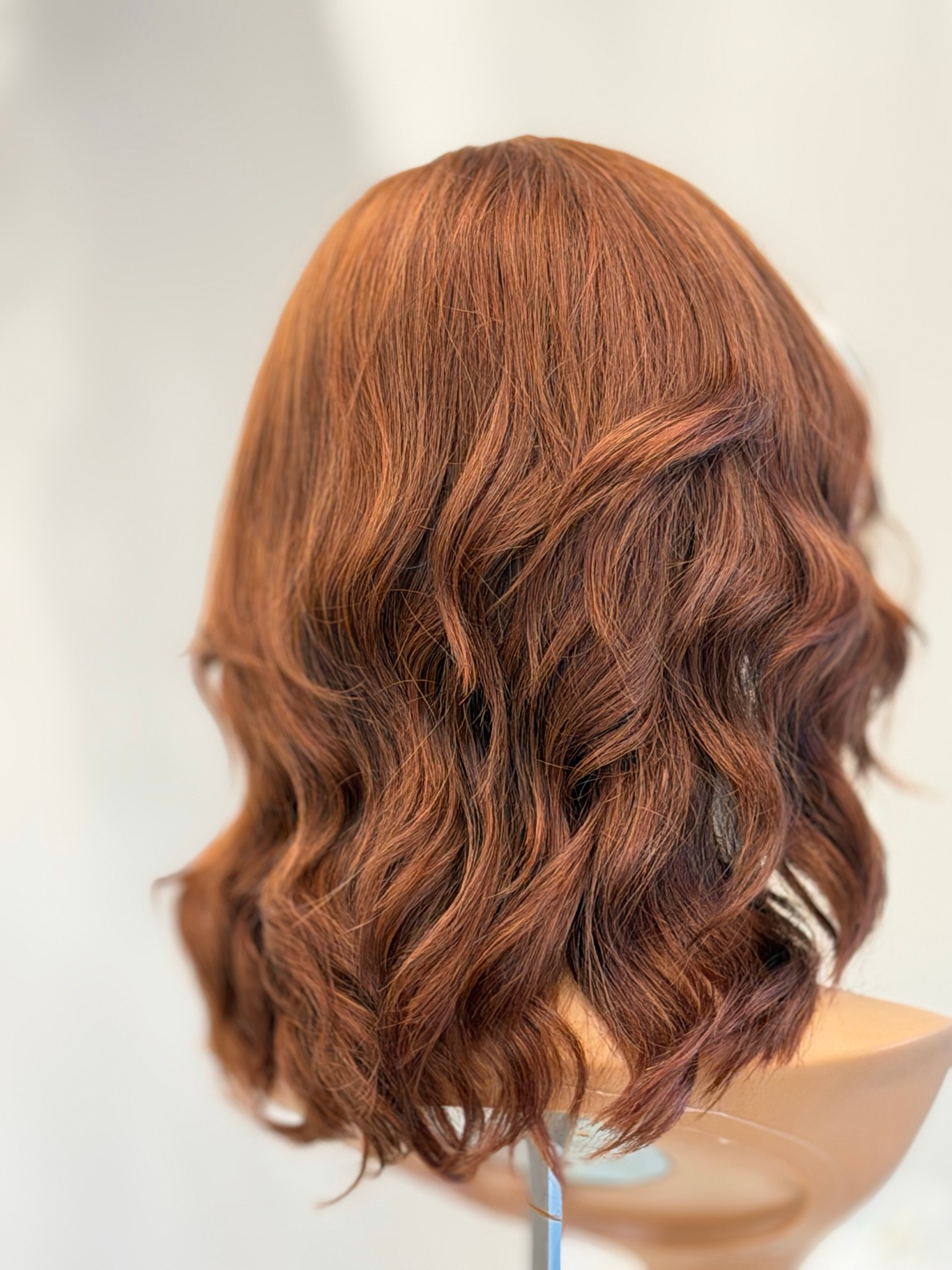 פאה חדשה גינגית  טבעית  #3625