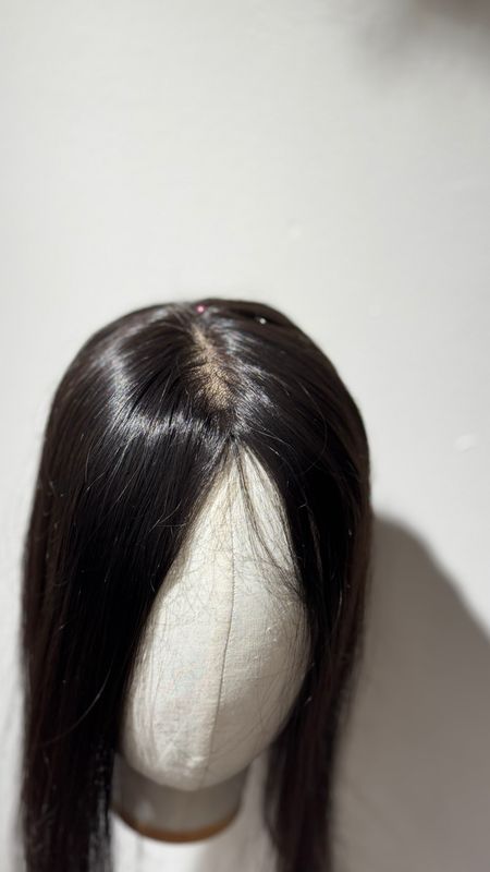 טופר יוקרתי יחידת שיער קליפס ,תוספת שיער חלקי שיער לקרקפת דלילה,שיער טבעי פרימיום יוקרתי,תוספת שיער #3484