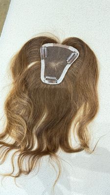 יחידת שיער טופר תוספת שיער טבעי למילוי שיער דליל,משאוהבת נפח ושיער מלה בקרקפת חדש #3528