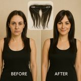 POWER LACE HAIR – הפתרון היוקרתי למילוי מצח, פוני ומפרצים במראה טבעי שלא רואים… רק מרגישים תוספת שיער
