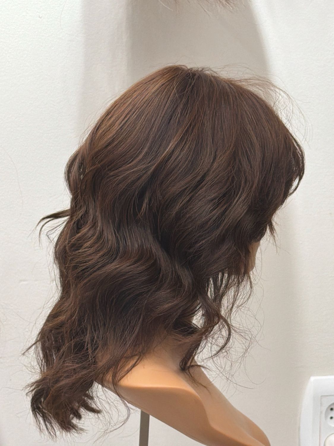 פאה טבעית מחודשת יד שניה מעוצבת #3633