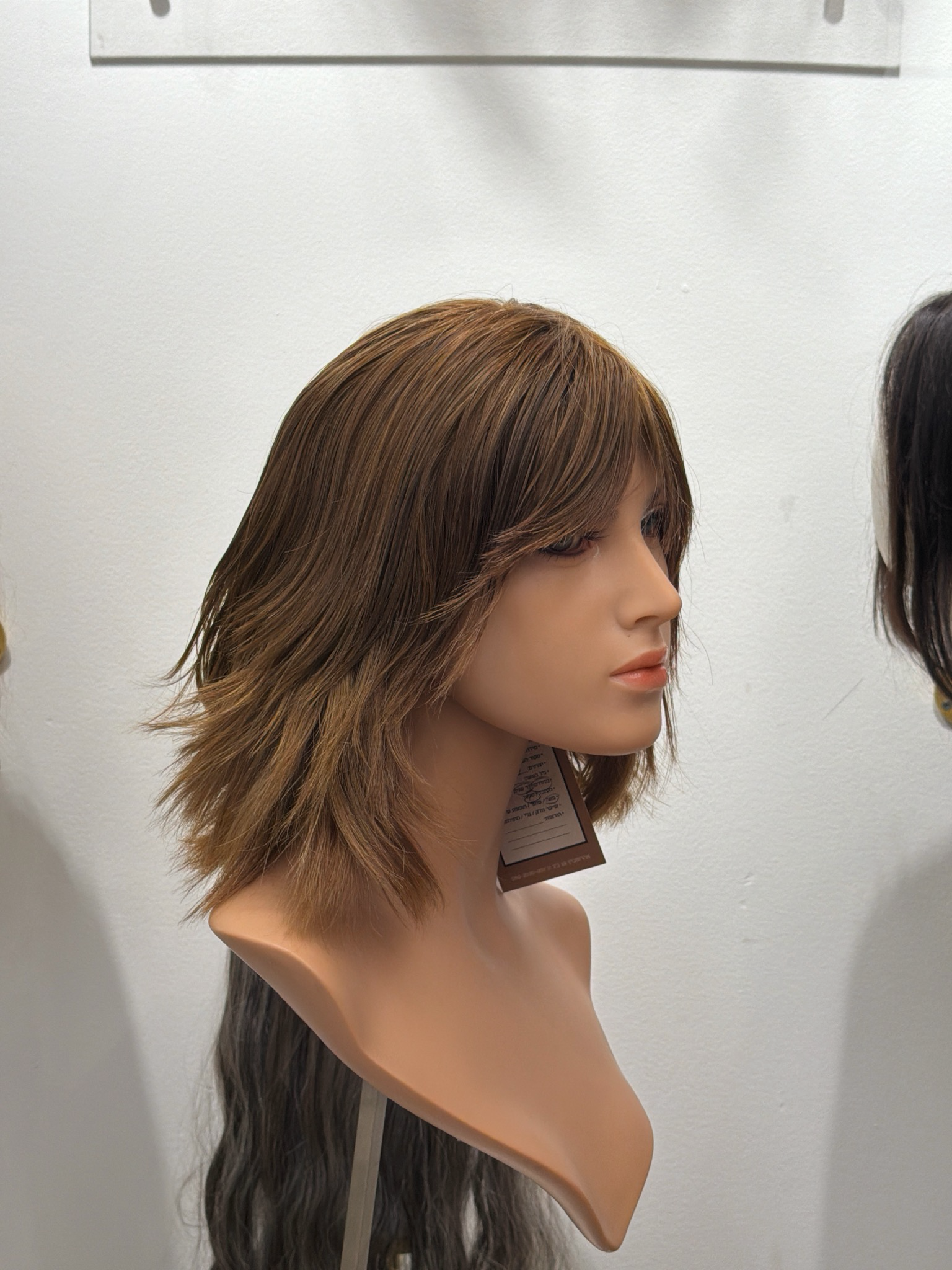 פאה טבעית מחודשת יד שניה מעוצבת #3657