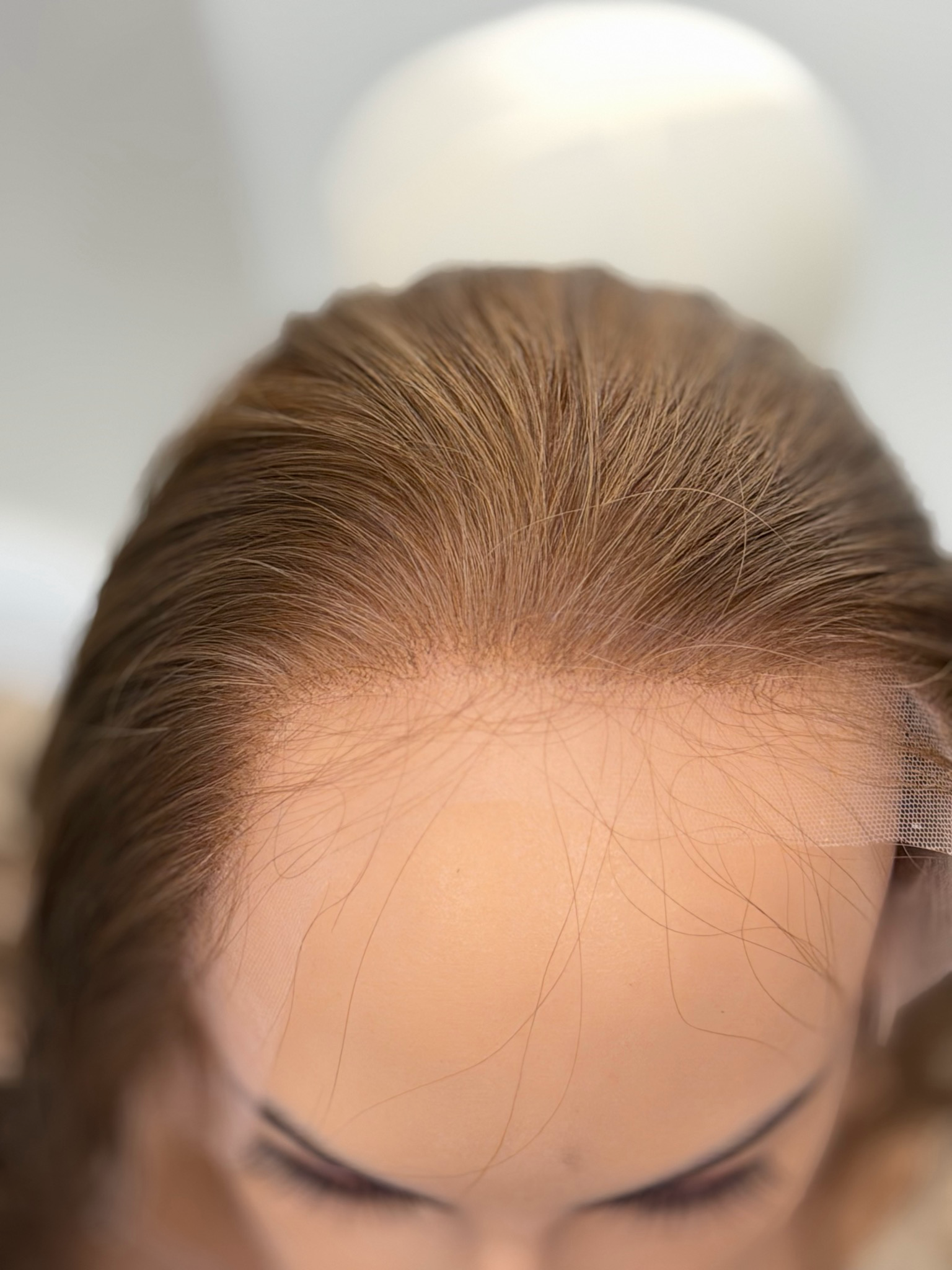 תוספת שיער קדמית בלתי נראית – מילוי מצח ומפרצים  פתרון פרימיום טבעי לקו שיער מושלם  #75