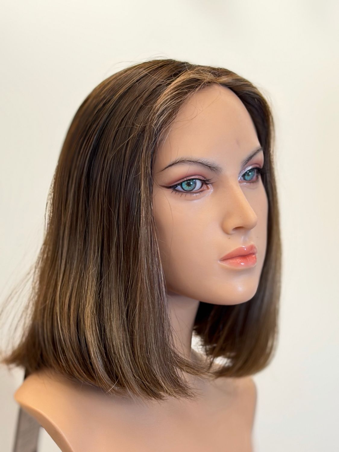 פאה מחודשת יד שנייה קאסטם בל פוני,אורך יחיד,מצב מעולה #3665