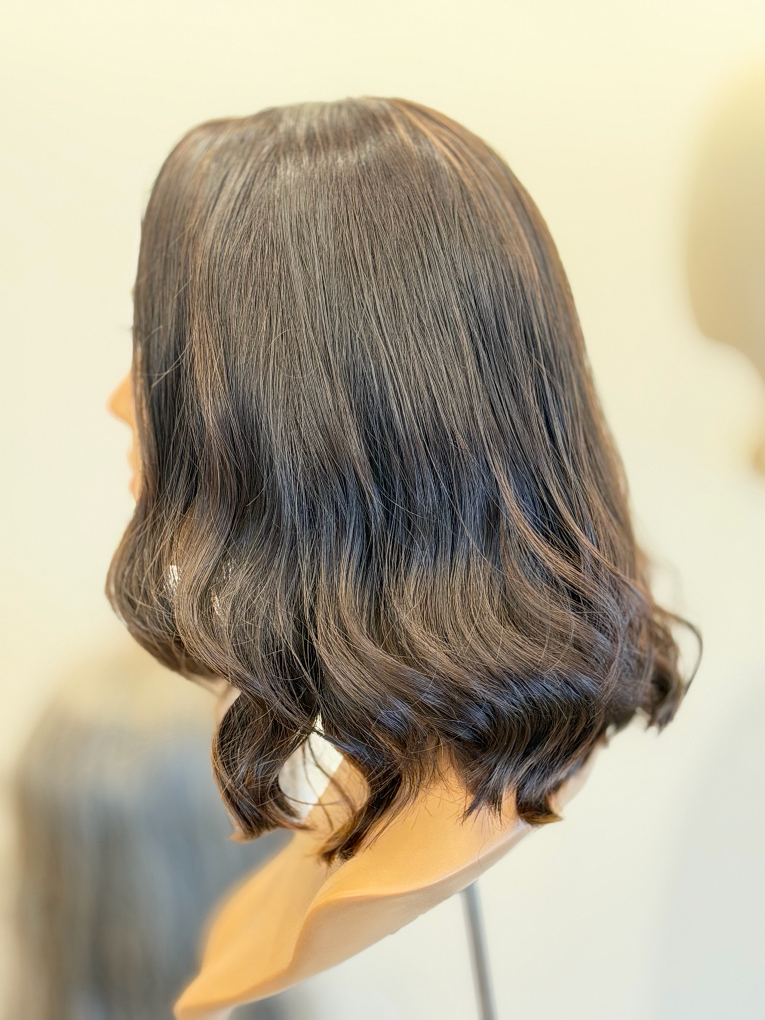 פאה טבעית מחודשת יד שניה במצב מעולה בלי פוני#3677#