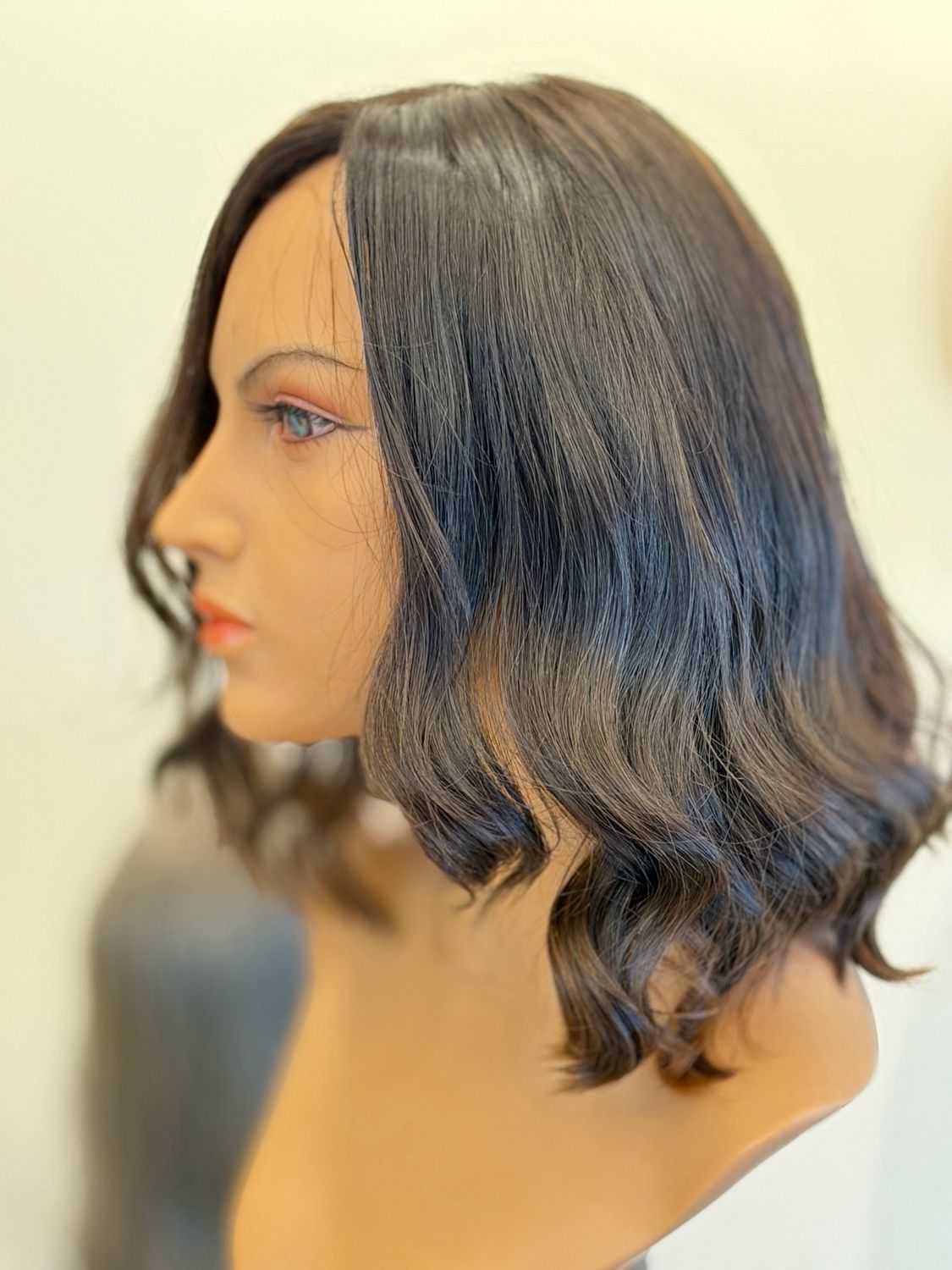 פאה טבעית מחודשת יד שניה במצב מעולה בלי פוני#3677#