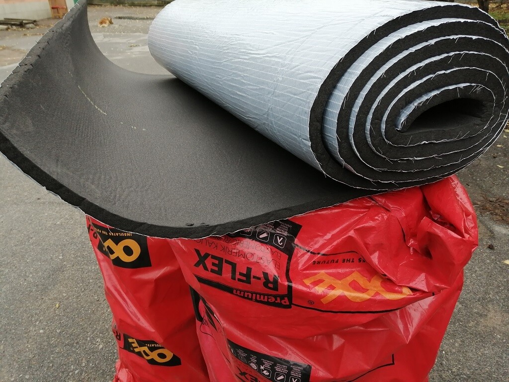 Вспененный каучук K-FLEX 13 мм самоклеющийся