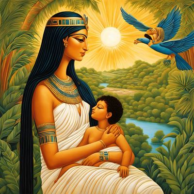 Celebración lunar con la Diosa Isis (5 meses)