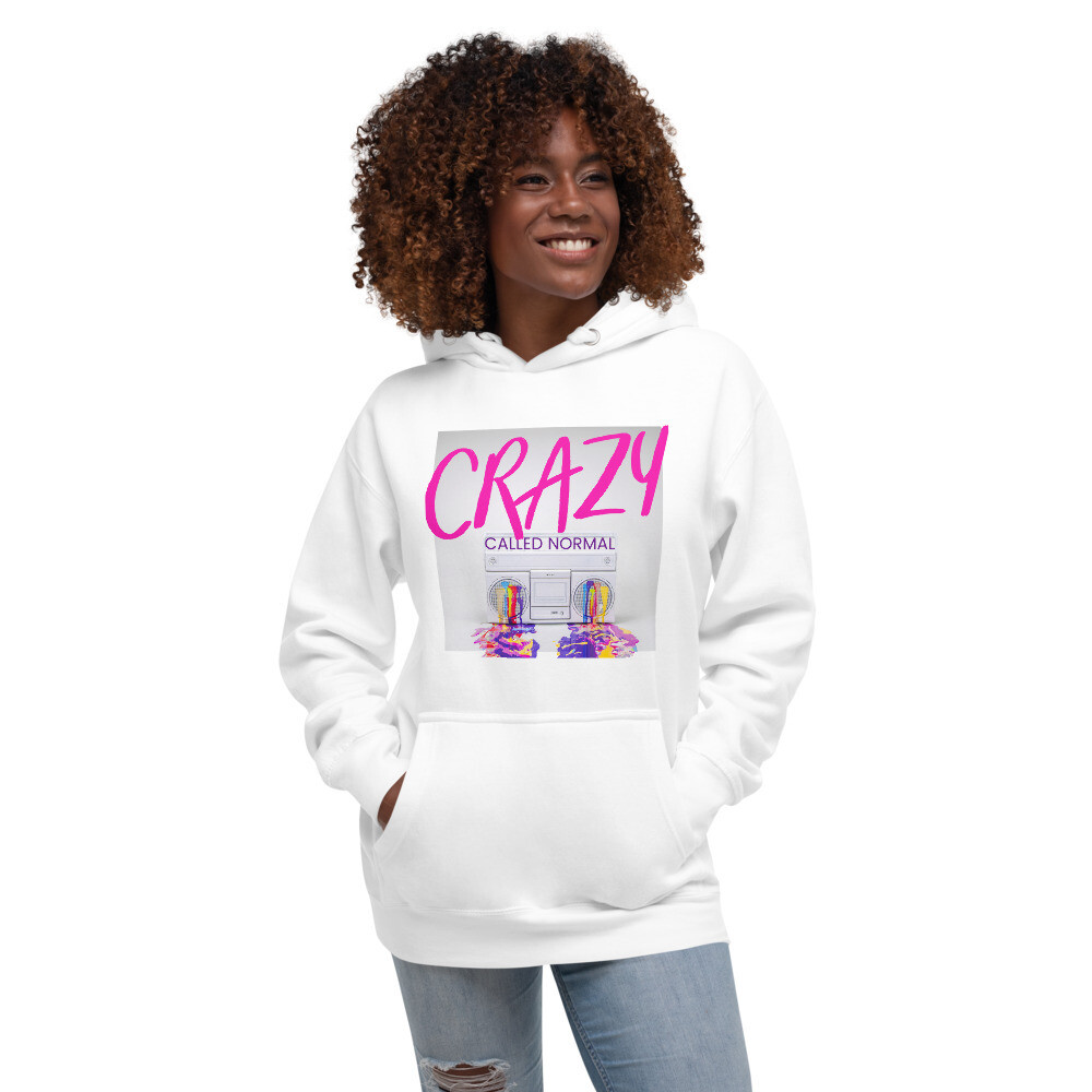 Crazy Called Normal - Unisex Hoodie, Size: S