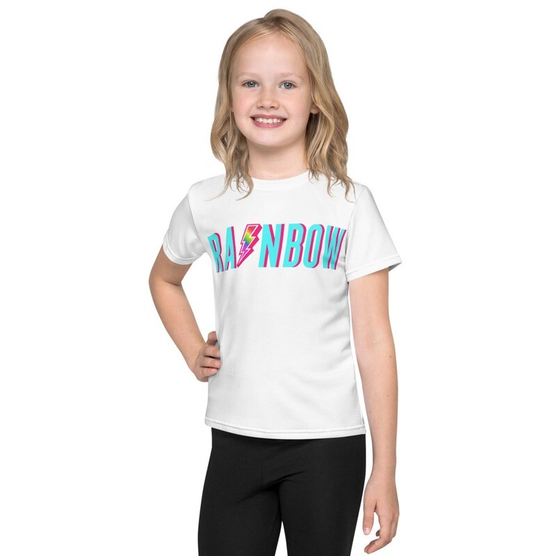 The Kids Rainbow crew neck t-shirt