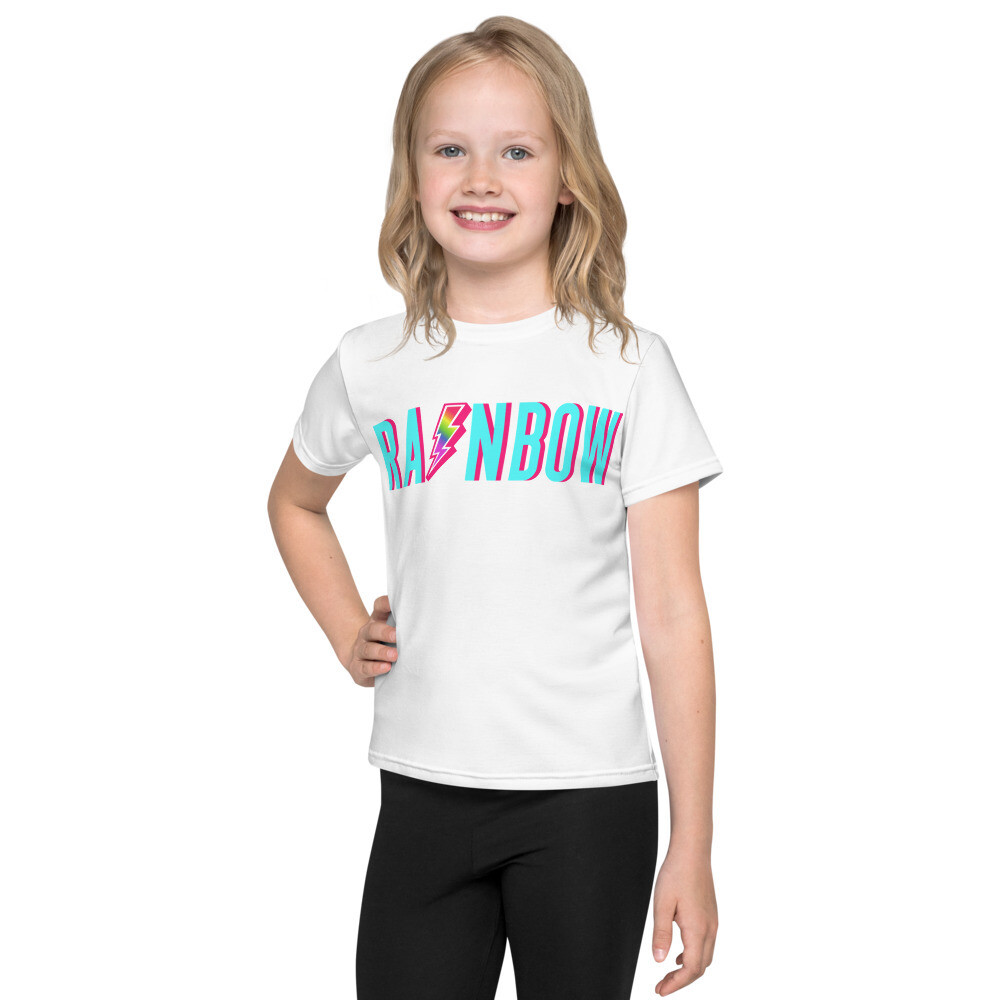 The Kids Rainbow crew neck t-shirt, Size: 2T