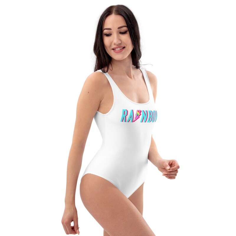 The Rainbow One-Piece Swimsuit