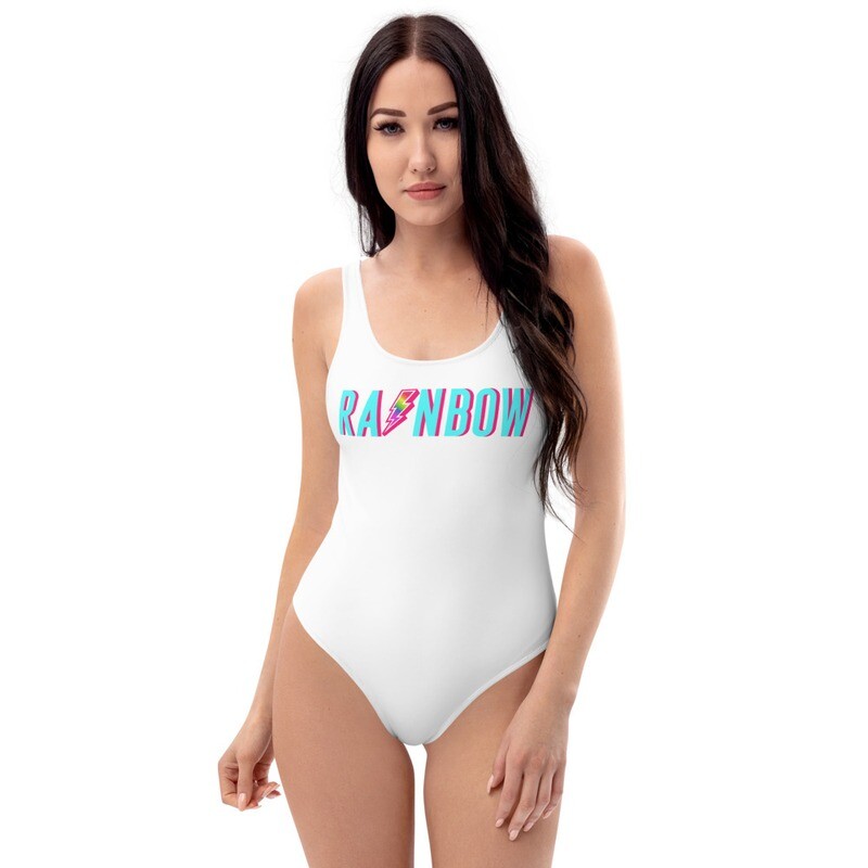 The Rainbow One-Piece Swimsuit