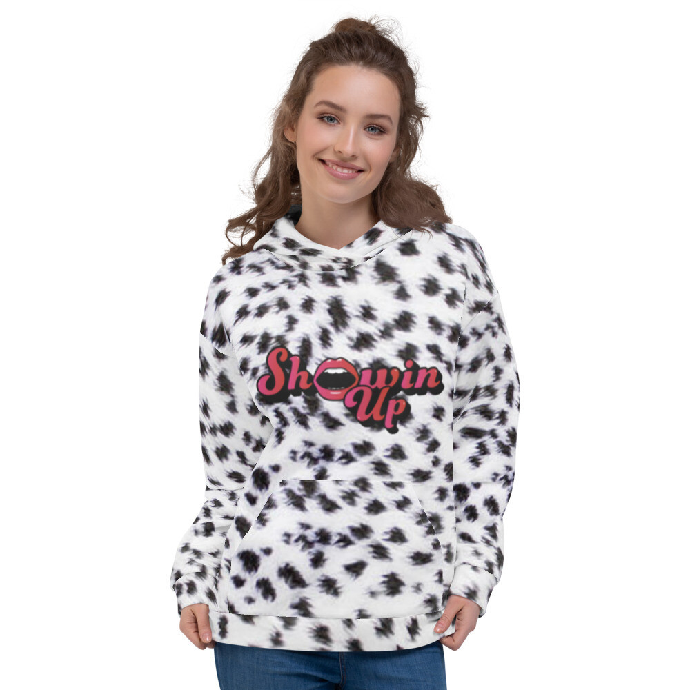 Showin' Up Leopard Unisex Hoodie