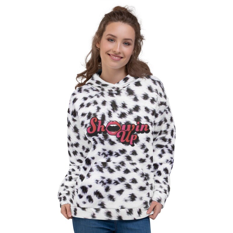Showin' Up Leopard Unisex Hoodie