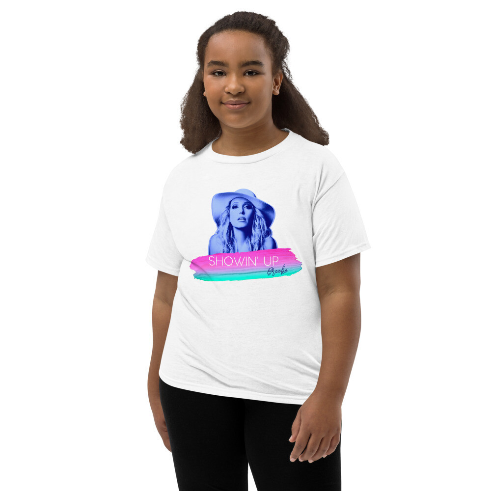 Brooke Showin' Up Youth Short Sleeve T-Shirt, Size: XS