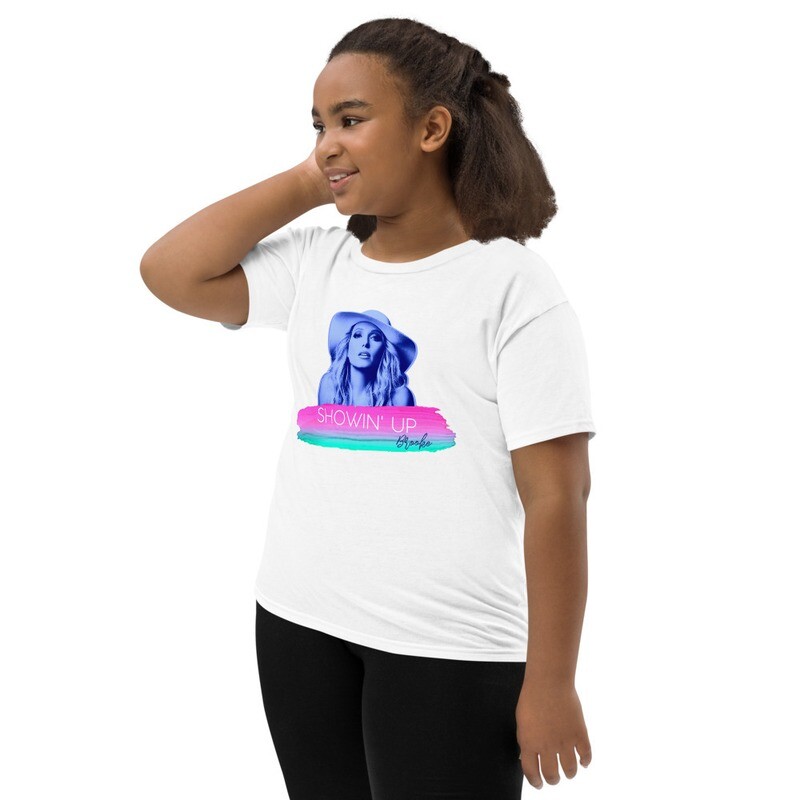 Brooke Showin' Up Youth Short Sleeve T-Shirt