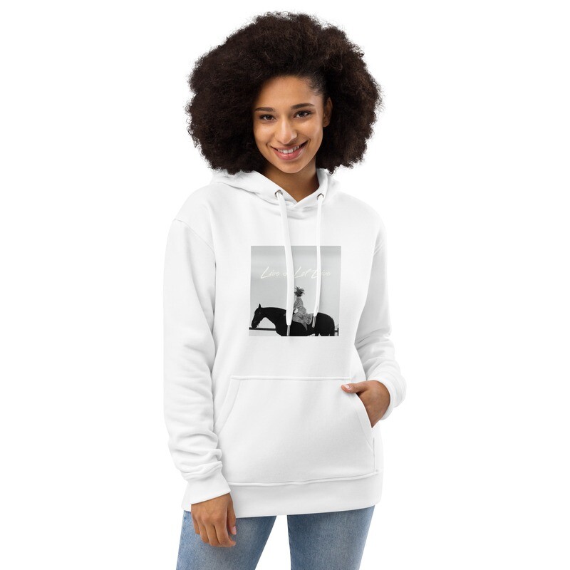 Live &amp; Let Live Premium eco hoodie