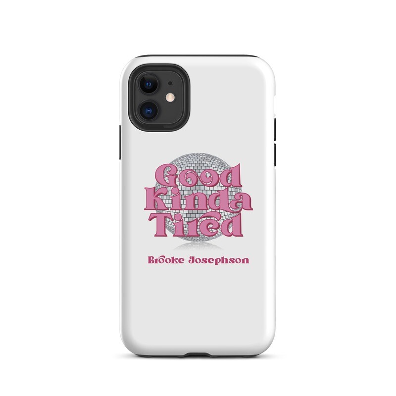 Good Kinda Tired Disco Ball-Tough Case for iPhone®