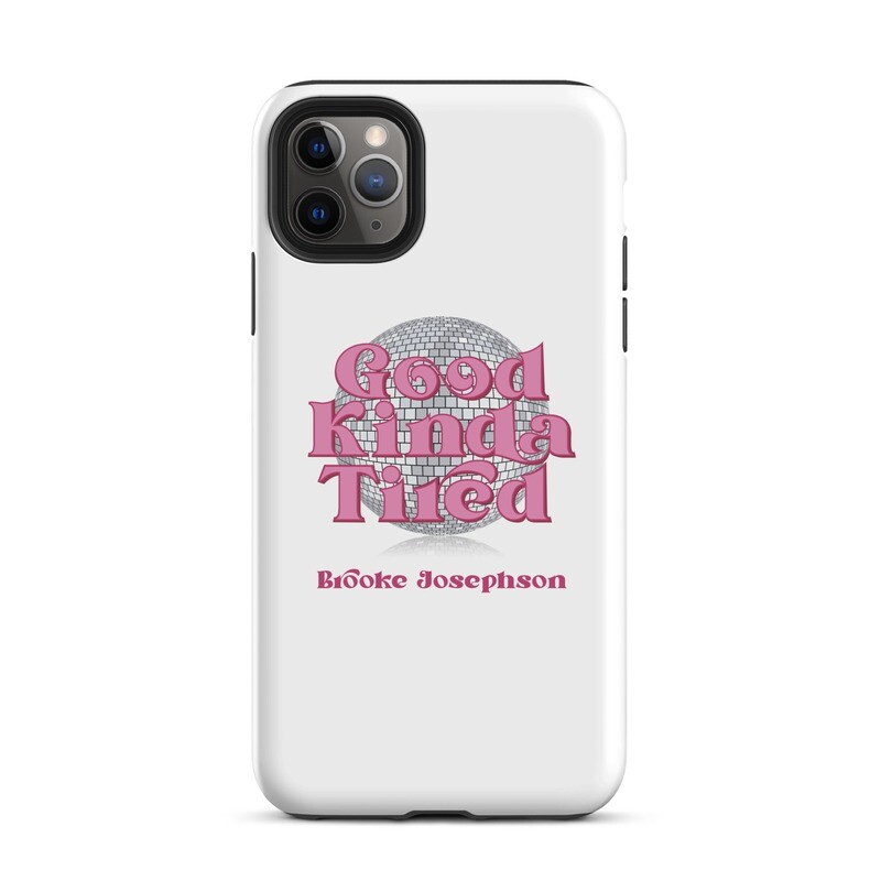 Good Kinda Tired Disco Ball-Tough Case for iPhone®