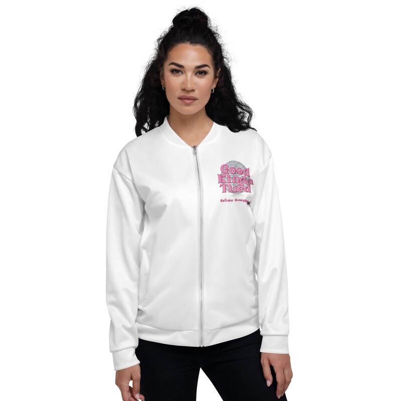 Good Kinda Tired Disco Ball-Unisex Bomber Jacket