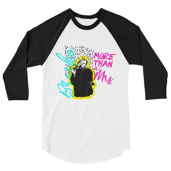More than a Mrs.-3/4 sleeve raglan shirt