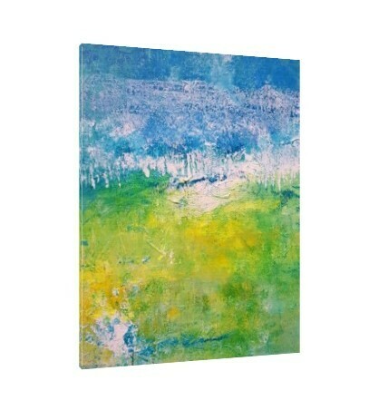 Abstract Art Prints Wall Art For Sale - Bright Color Canvas Giclee