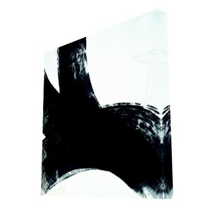 Black White Bold Strokes Original Art Print