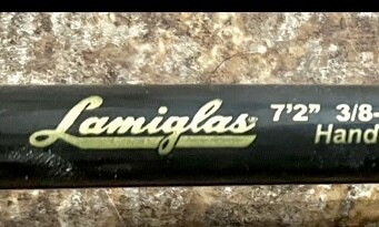 01-Pre-owned Lamiglas Tournament Frog Rod XC 725 Casting