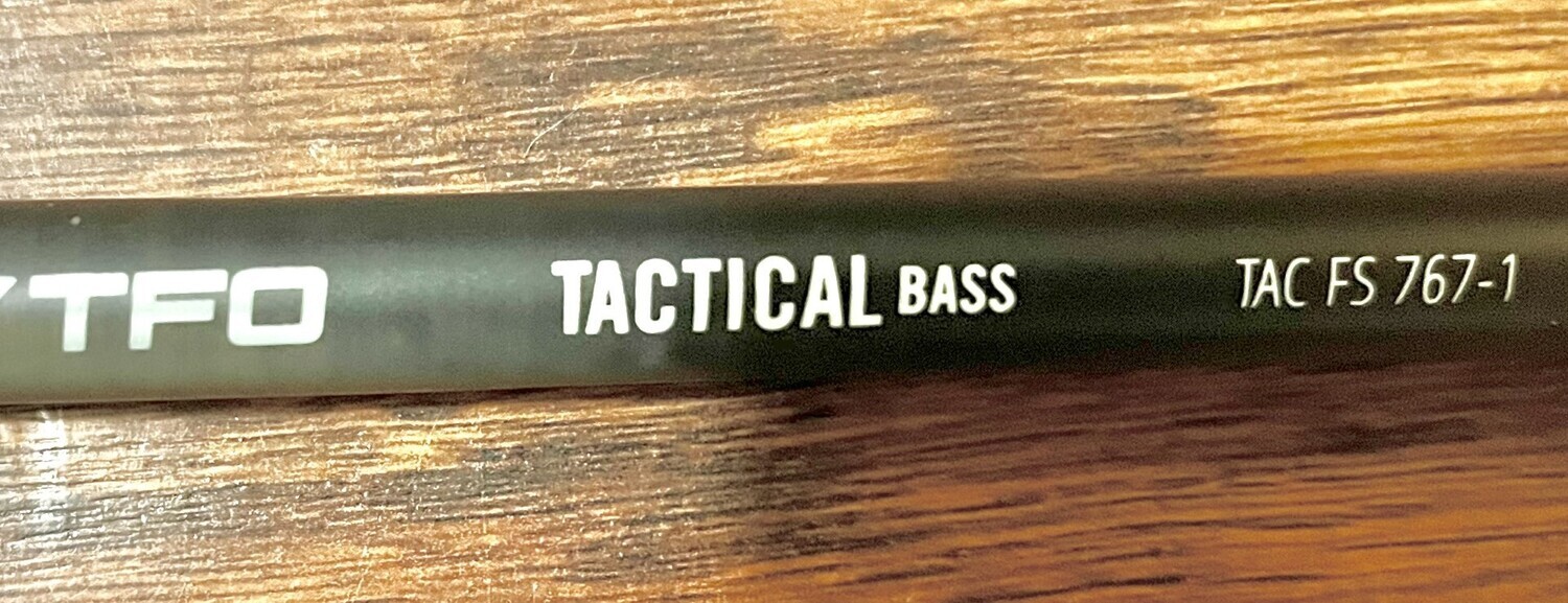 01-Pre-Owned TFO Tactical Bass TAC FS 767-1 Casting