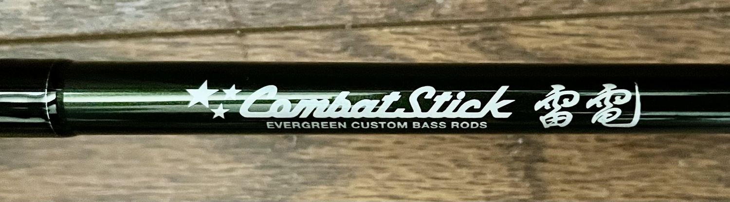 01-Pre-Owned Evergreen Combat Stick RCTS-71MH Spinning