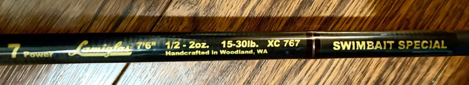 01-Pre-Owned Lamiglas XC 767 "Swimbait Special" Casting