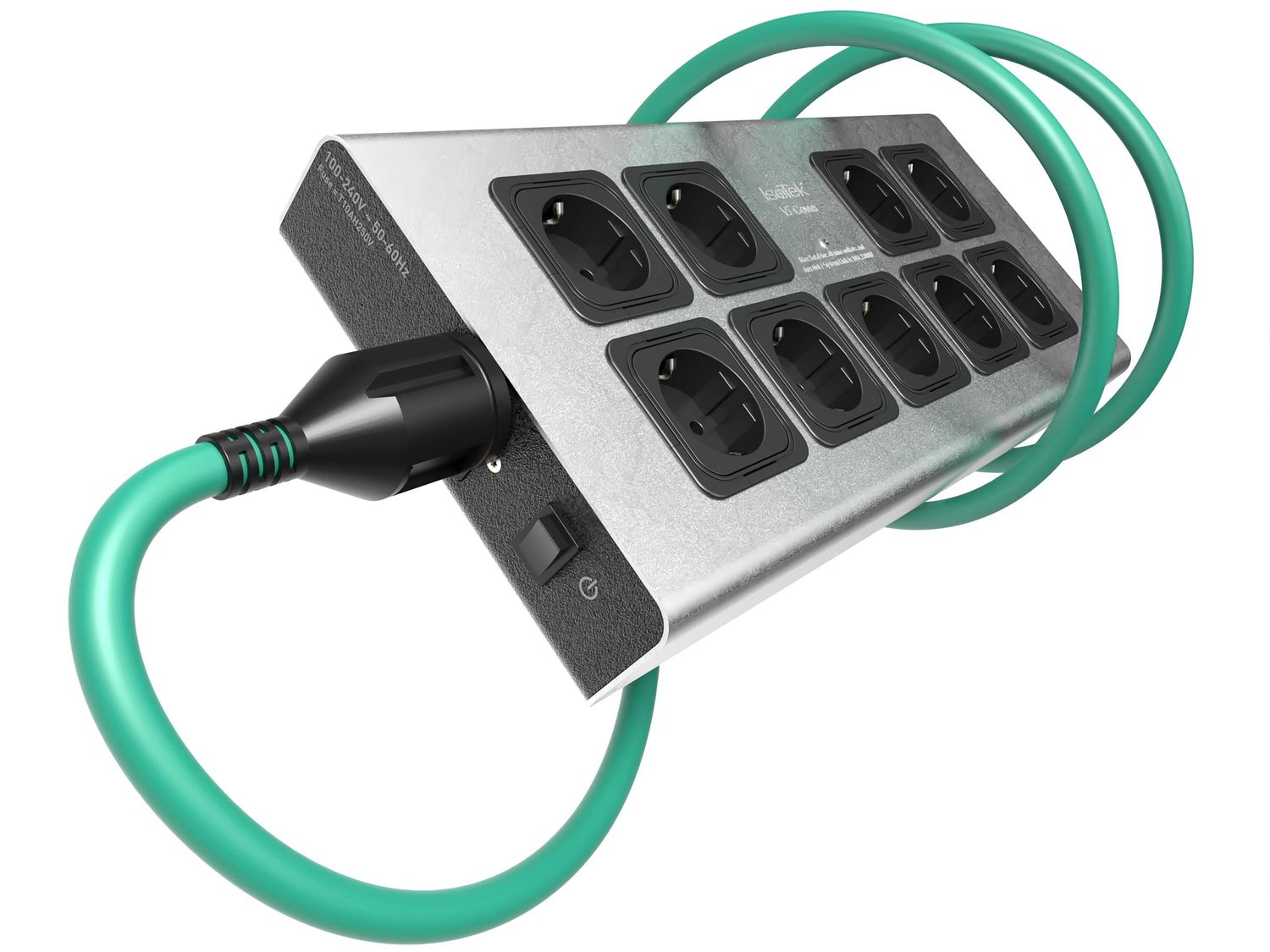 IsoTek V5 Corvus (9-uttak) Strømskinne med filter