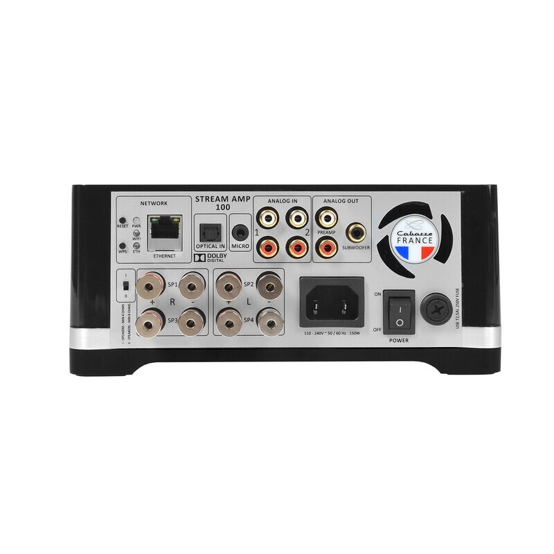 Cabasse Stream Amp – Trådløs stereoforsterker med streaming og 2x50W