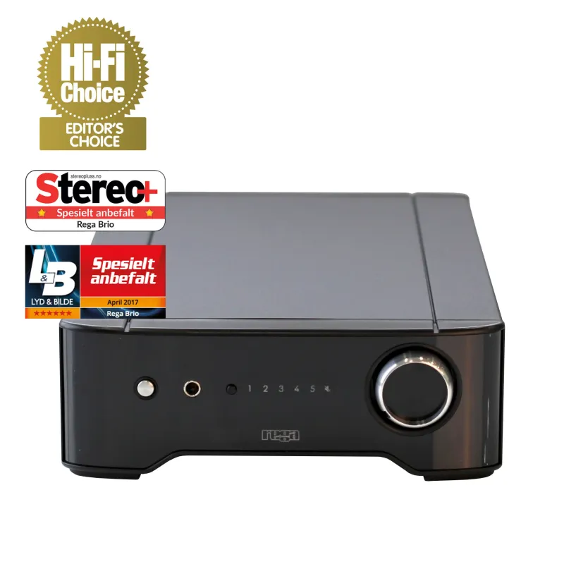 Rega Brio – Integrert stereoforsterker med MM-RIAA