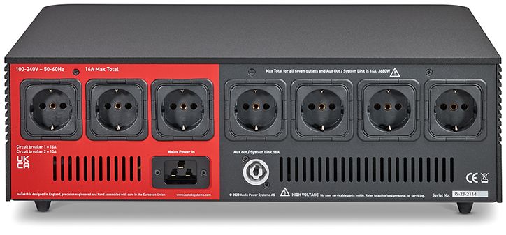 IsoTek V5 Sigmas – High-end strømfilter for HiFi og AV-systemer