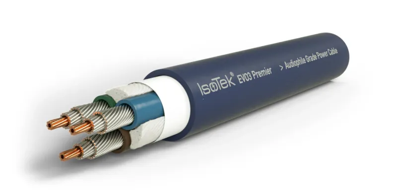 IsoTek EVO3 PREMIER – High-end strømkabel for HiFi og AV-systemer