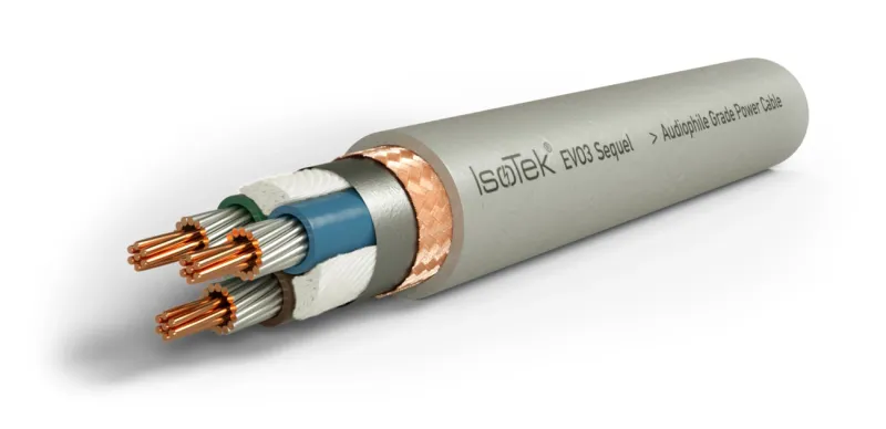 IsoTek EVO3 SEQUEL – Premium strømkabel med aktiv skjerming for HiFi og AV