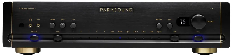 Parasound HALO P6 – High-end stereoforforsterker med DAC