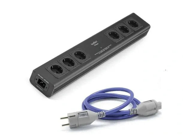 IsoTek V5 Sirius – Premium strømfilter med 6 uttak for HiFi og AV (demovare)