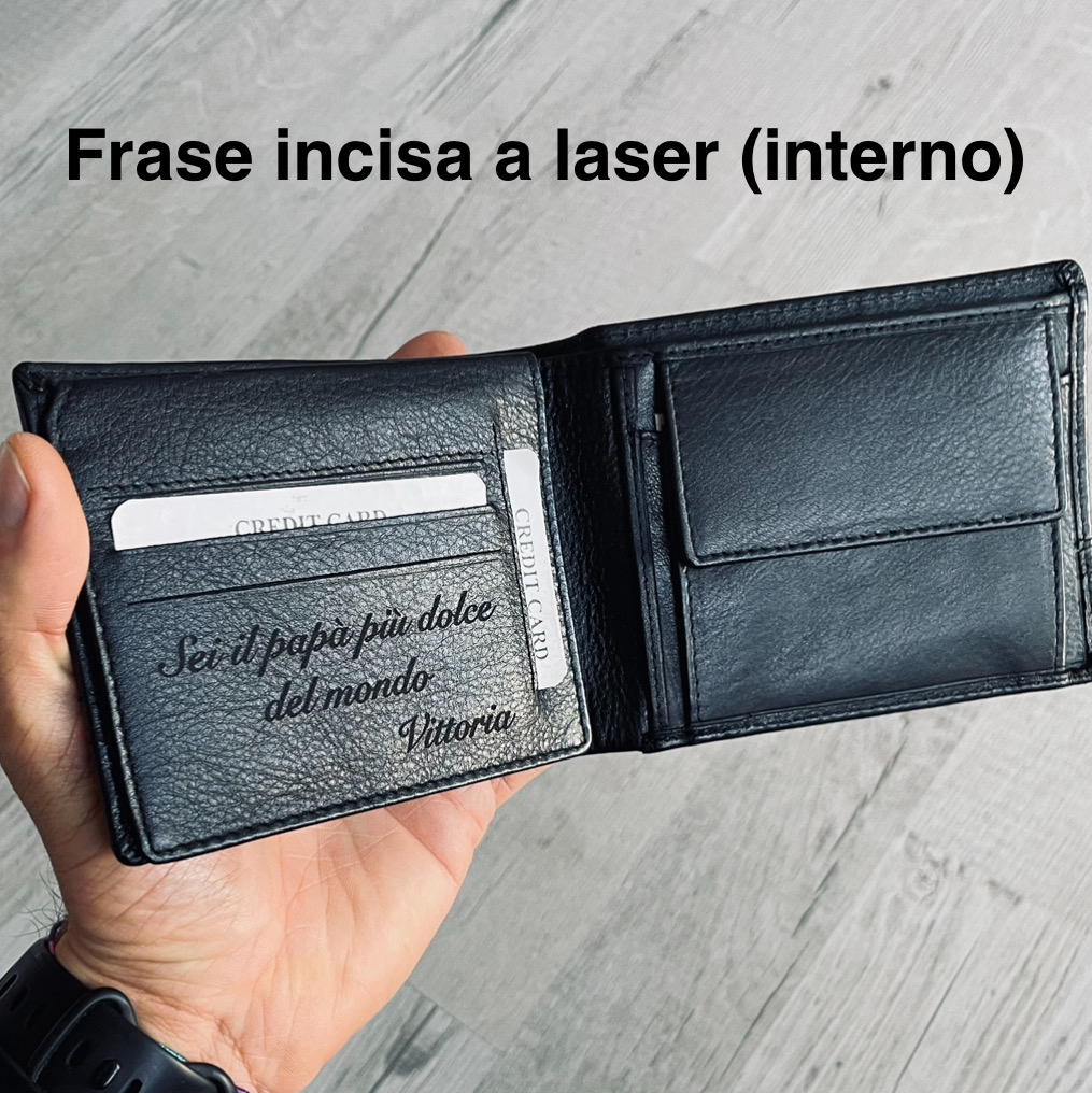 Lingua portacarte banconota e moneta con zip CVD personalizzabile con blocco RFID (più colori)