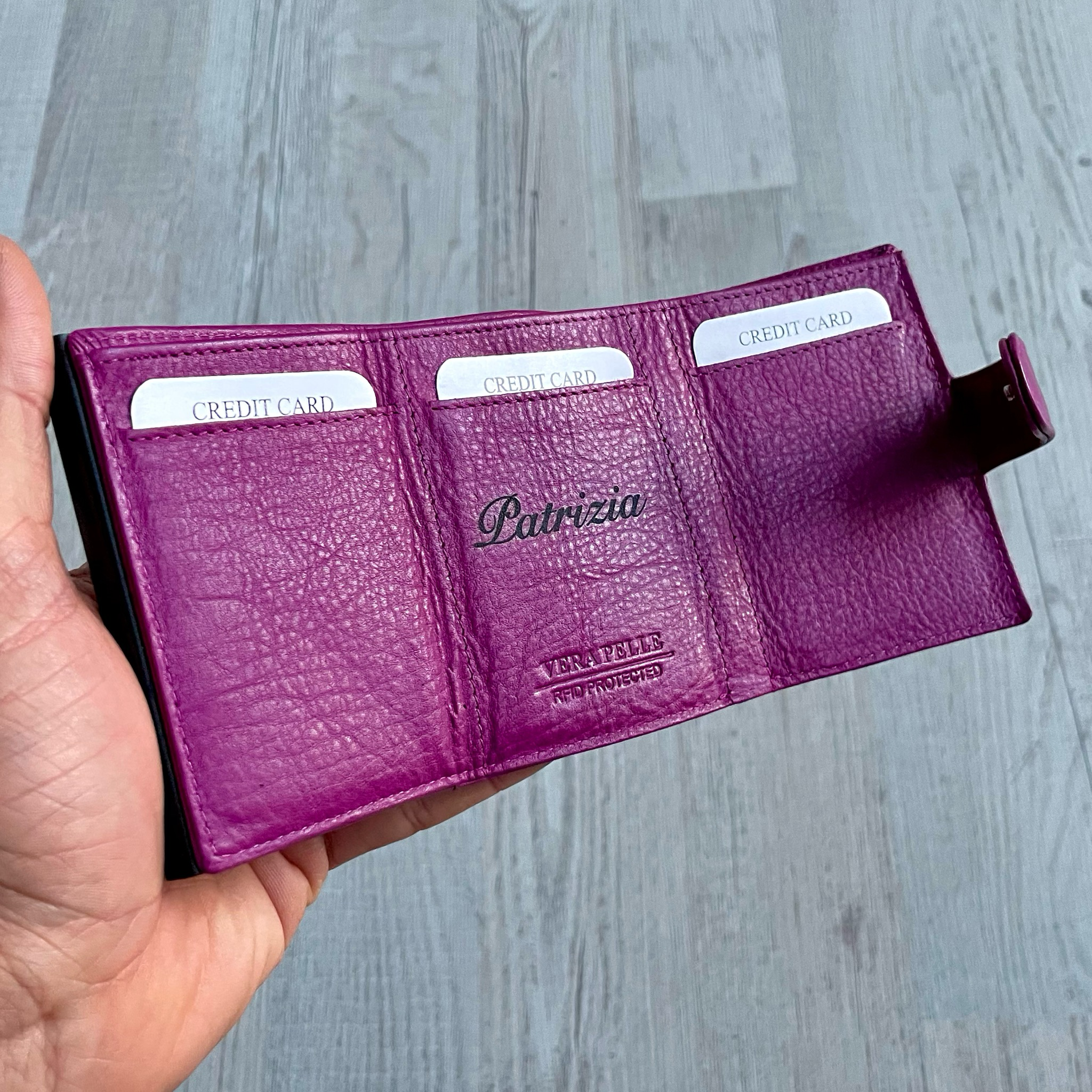 Portafoglio Unisex - Con estrazione Carte - Con Portamonete - CVD Personalizzabile (più colori)