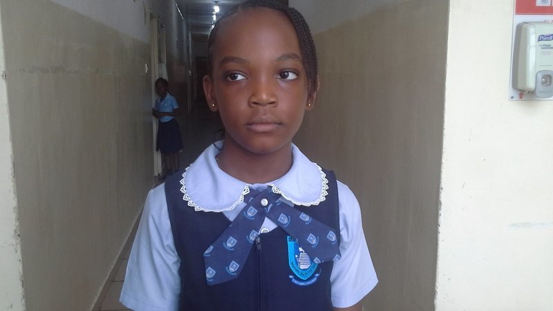 SAMPLE. Pinafore &amp; Blouse