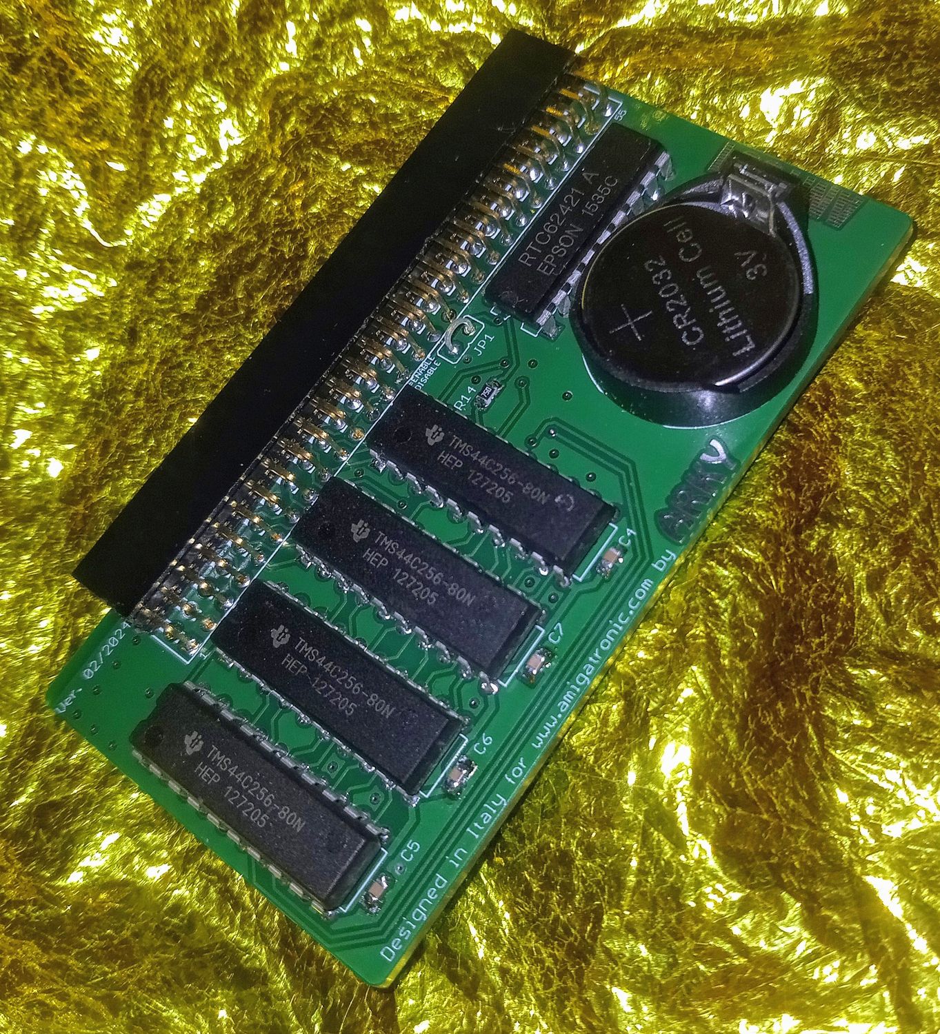 AMY501 - A 512kB Memory Expansion - A501 Replacement, Version: With RTC