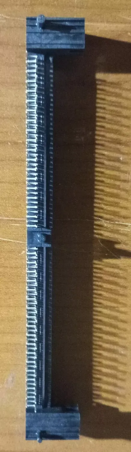 72-pin Right Angle SIMM Socket Amiga PC  PC 286 386 486 Pentium Amiga Atari Mac