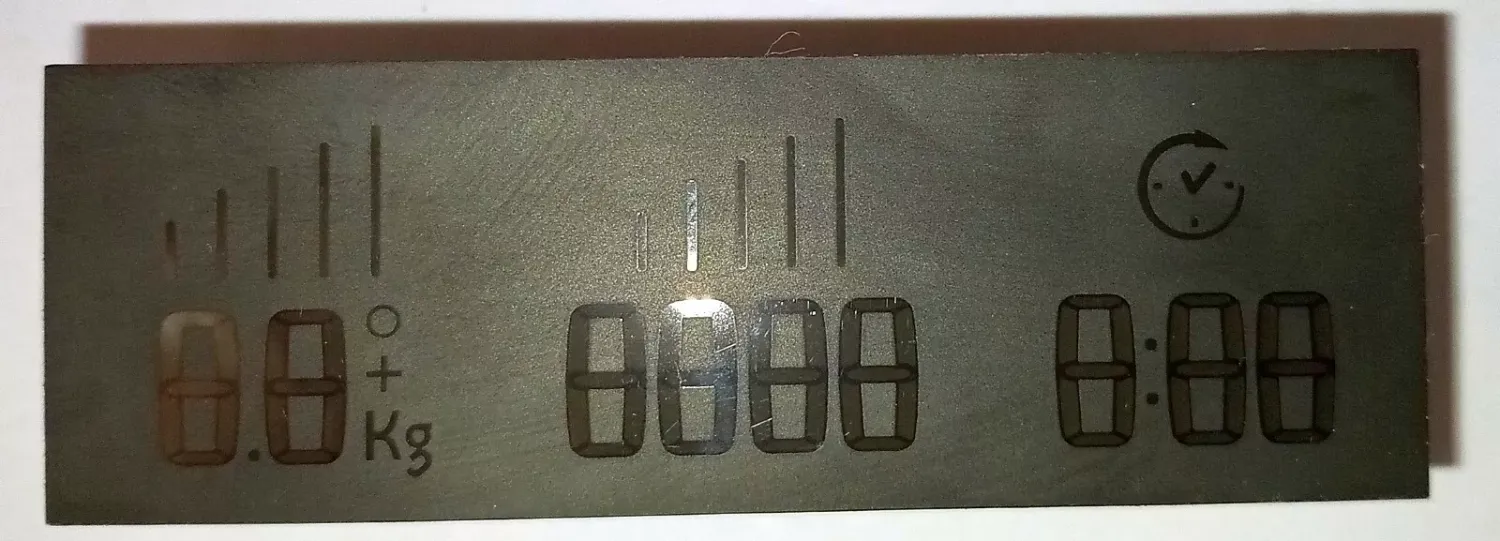 LED Display LTG-0738KS Spare Part Washing Machine