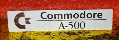Amiga Commodore Badge Logo Label Sticker