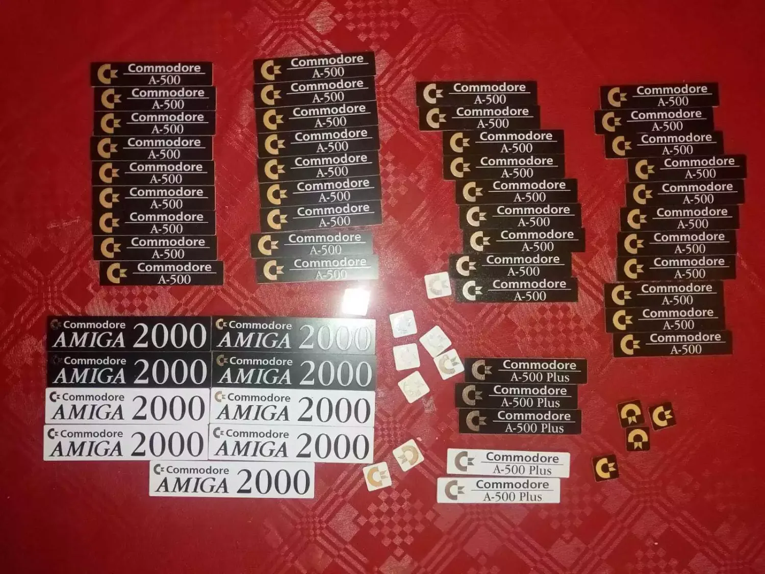 Amiga Commodore Badge Logo Label Sticker