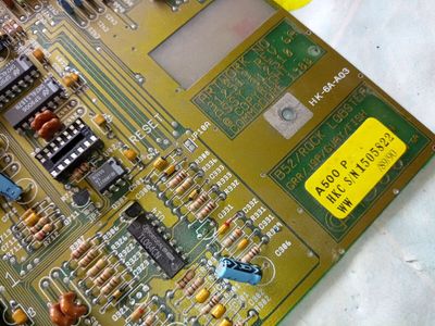 Amiga 500 Motherboard No Chip Partially Unpopulated **UNTESTED**
