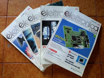 Elettronica Oggi - Italian vintage magazine on the world of electronic technologies